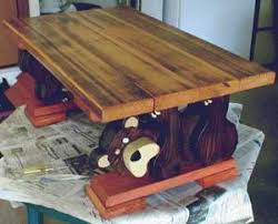 Treated with danish oil 4 times in 2 month period it will shipped on a Bear Coffee Table Woodworking Blog Videos Plans How To