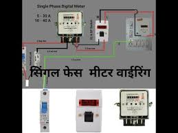 For three phase electrical meter wiring diagram wiring diagram. Single Phase Meter At Best Price In India