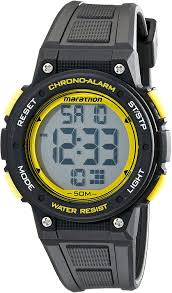 This one's a true lifesaver. Amazon Com Timex Unisex Tw5k84900 Marathon Digital Watch With Black Band Clothing Shoes Jewelry