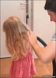 Perfect Ponytail Imgur Thick Hair Problems Thick Hair Styles Funny Gif