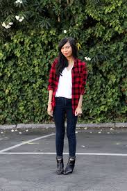 Black And Red Checkered Shirt Outfit Kristine Or Polly Red Plaid Shirt Outfit Red Black Flannel Shirt Black Plaid Shirt Outfit