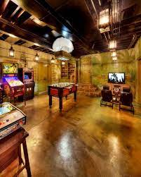 Awesome Home Game Rooms 22 Photos Suburban Men Game Room Basement Basement Game Room Video Game Rooms