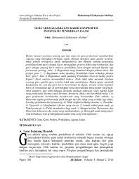 Maybe you would like to learn more about one of these? Jelaskan Apakah Profesi Seorang Guru Memerlukan Pendidikan Berkelanjutan Mengapa Seputaran Guru