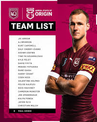 May 31st, 2021 4:01 pm. Nrl On Twitter Your Qldmaroons Origin Squad For Game 1