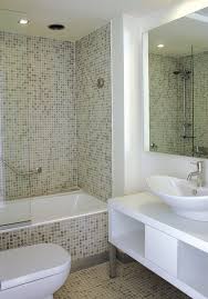 But as you can see below, a small space doesn't mean you need to give up on style. Small Bathroom Design With Tub Novocom Top