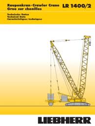 Liebherr Lr 1400 2 Specifications Cranemarket