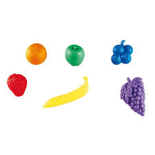 108 Fruits En Plastique Souple 6 Formes Et 6 Couleurs Jeu Educatif Apprentissage Jeux