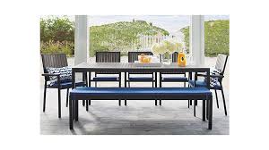 Alfresco Grey Rectangular Dining Table Outdoor Dining Table Outdoor Furniture Collections Rectangular Dining Table