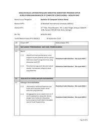 Soal selidik keberkesanan program motivasi pelajar by hamizah ajam. Maklum Balas Laporan Penilaian Akreditasi Sementara Program