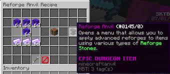 There are two main weapon classes: Reforge Update Which Reforges Are The Best Hypixel Skyblock Sirknightj