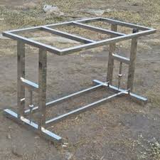 Product name dinner table item no. Silver Stainless Steel Dining Table Frame Rs 3500 Unit Elijha Industries Id 21603479630