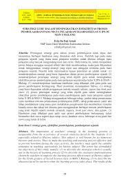 Di antara american english dan british, terdapat banyak sekali pemilihan kosa kata yang digunakan. Pdf Strategi Guru Dalam Meningkatkan Efektifitas Proses Pembelajaran Pada Mata Pelajaran Sejarah Kelas X Ips Di Man 1 Malang