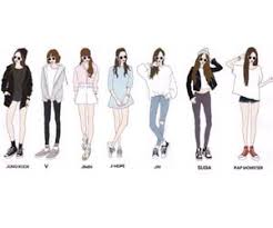 Wanna Know What Bts Ideal Type Would Wear Army Lets See If You Match One Style Bts Inspired Outfits Fashion Kpop Outfits