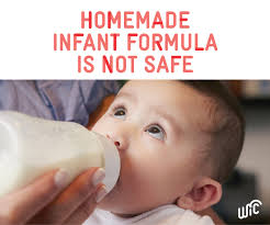 Parents and caregivers: Do not dilute infant formula and/or make homemade  infant formula. It can be dangerous for your baby! If you need food  assistance or help finding formula, please visit  http://parenthelp123.org/families/food-assistance-family