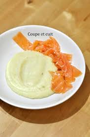 Creme De Chou Fleur A La Noix De Coco Et Saumon Fume Coupe Et Cuit Creme De Choux Fleur Saumon Fume Noix De Coco