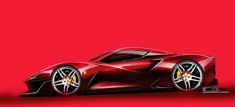 Perhaps ferrari leadership will pay attention to this work and will considere it while creating their subsequent models of super cars. By Rd Rd Singh Blogspot In Car Inspiration Car Sketch Concept Cars
