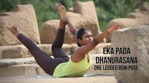 How To Eka Pada Dhanurasana Youtube