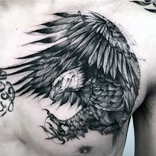 Bald eagle body art is a continually popular american tattoo emblem and often the number two tattoo option to symbolize patriotism and freedom (the american flag tattoos are number 1). Top 100 Eagle Tattoos With Meanings And Ideas Body Art Guru