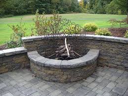 It will help when you need to level the blocks and it also helps with drainage. Maybe For Our Landing Outdoor Fire Pit Kits Outdoor Fire Pit Fire Pit Essentials