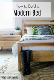 Diy Modern Bed Frame How To Build It In 7 Easy Steps Diy Modern Bed Modern Bed Modern Bed Frame