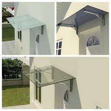 Fischer Und Adamek Vordach Glasvordach Edelstahl Vsg Turvordach Glas Winkel Klar Glas V2a Haustur Milchglas Online Kaufen Otto