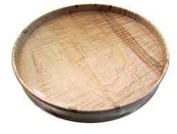 This Lazy Susan Is A Little Smaller Than My Standard Size At 12 1 2 In Diameter The Main Reason For This Is That It Is Turne Lazy Susan Maple Wood Tiger Maple