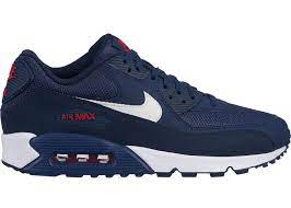 Nike Air Max 90 Midnight Navy University Red White Aj1285 403