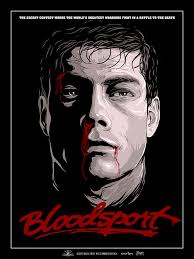 &quot;Bloodsport&quot; by Randy Ortiz. 18&quot; x 24&quot; Screenprint. Ed of 175. $35 - ortiz-bloodsport