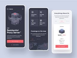 Beserver Mobile Responsive By Muh Salmon User Interface Design Mobile Responsive Interface Design