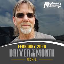 Driver of the Month