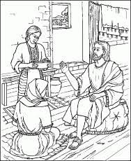 Select from 35298 printable crafts of cartoons a parable is a story that is easy to understand and helps people to understand something that is very hard. Mary Anoints Jesus Feet Coloring Page Coloring Home