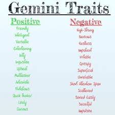 Negative signs make up the earth and water triplicities. Positive And Negative Traits Of A Gemini Astrology Zodiac Zodiacsigns Sunsign Moonsign Virgo Negative Traits Aquarius Negative Traits Scorpio Traits