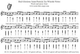 Saint patrick's day started as a religious feast to celebrate the work of saint patrick, but it has grown to be an international festival celebrating all things irish. Hail Glorious St Patrick Lyrics Chords And Sheet Music Irish Folk Songs