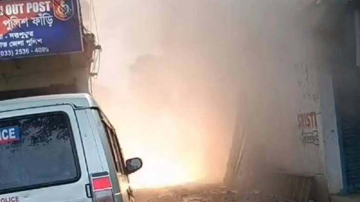 Illegal Firecrackers Stored at Police Outpost Explode