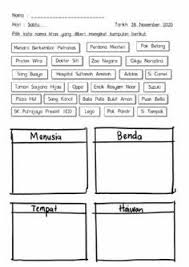 Merujuk buku teks tahun 4, kata nama khas diulang dalam silibus buku teks bahasa melayu tahun 4, halaman 12. 110 Bm Ideas In 2021 Online Workouts Worksheets School Subjects