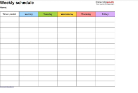 17 perfect daily work schedule templates template lab