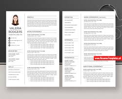 The best cv examples for your job hunt. Stationery Resume Templates Modern Professional Teacher Resume Template Word 2 Page Resume Resume Job Application Instant Download One Cover Letter Cv Template