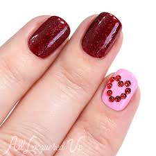 Running out of time to pay a visit to a salon? Valentine S Day Nails 4 Red Hot Manicure Ideas All Lacquered Up