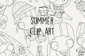 Download Summer Svg Clipart Black And White Clip Art 524523 Svgs Design Bundles