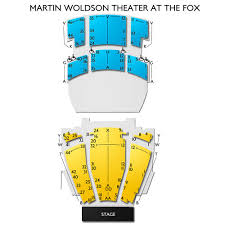 40 Curious Martin Woldson Theater At The Fox Seating Chart