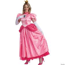 Womens Elevated Super Mario Bros™ Princess Peach Costume - Small 4-6