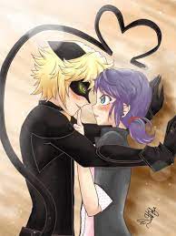 Miraculous Ladybug Fan Art Chat Noir And Marinette Chat Noir And Marinette Miraculous Ladybug Fanfiction Ladybug Cartoon