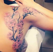 The cherry blossom tree tattoo is usually quite prominent and is easy to spot. Page Not Found For Creative Juice Cherry Tree Tattoos Cherry Blossom Tattoo Shoulder Blossom Tattoo