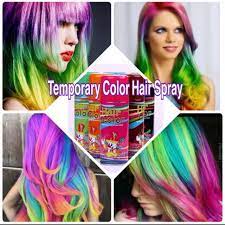 Temporary Color Hair Spray Assorted Color Wash Off Type Long Stay Shopee Malaysia