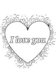 Happy Valentine S Day Coloring Book For Adults Kids 50 Printable Coloring Pages Valentine S Day Coloring Pages Pdf Instant Download In 2021 Valentine Coloring Pages Valentines Day Coloring Page Valentines Day Coloring
