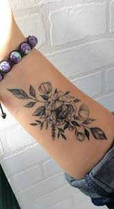 Cute Black Floral Flower Wrist Tattoo Ideas For Women Www Mybodiart Com Tattoos Tattoosf Flower Wrist Tattoos Delicate Flower Tattoo Wrist Tattoos For Women