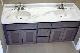 Some types of best bathroom vanities one of the top options to add the best bathroom vanities countertop with a single or double sink. How To Refinish Bathroom Vanity Top With Diy Epoxy Resin Thediyplan