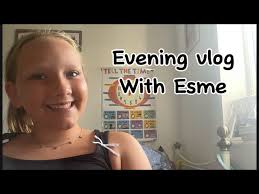 Evening vlogs with Esme (Hamsters)