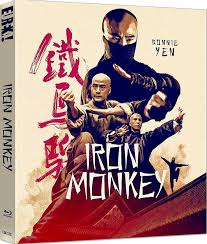 Iron Monkey Blu Ray Slipcover Uk Eureka Martial Arts Cinema Hong Kong Cinema Kong Film