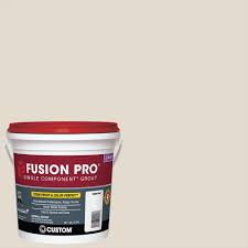 Formulated for durability, polyblend® sanded grout accommodates 1/8 in 1/2 in (313 mm) joints for interior or exterior installations, including floors, countertops, walls, ceilings, showers, fountains and pools. Fusion Pro 544 Rolling Fog 1 Gal Single Component Grout Fp5441 2t 205939317